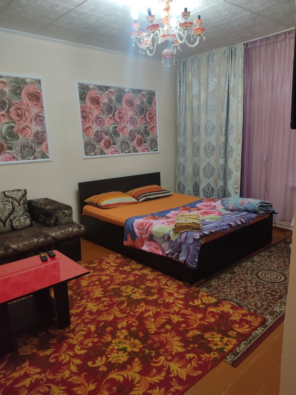 Чистая и уютная теплая гнёздышко квартира | 1300 KGS | Посуточная ...