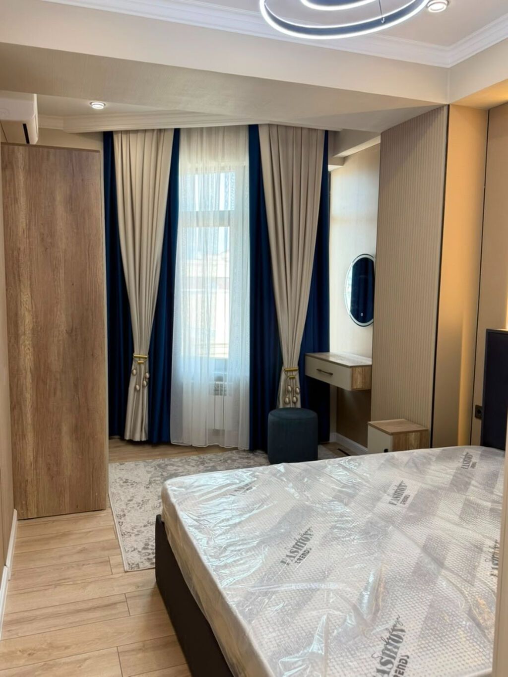 2 комнаты, 58 м², Ак-Кеме (старый аэропорт) Элитка, 13 этаж, Евроремонт: фото 6