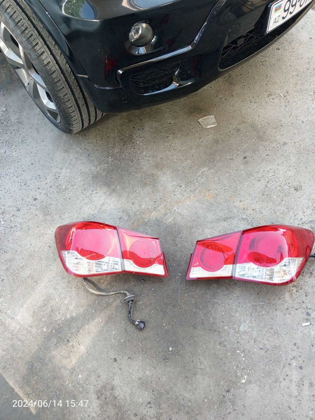 Chevrolet cruze.arxa stoplar cizigi cati yoxdur