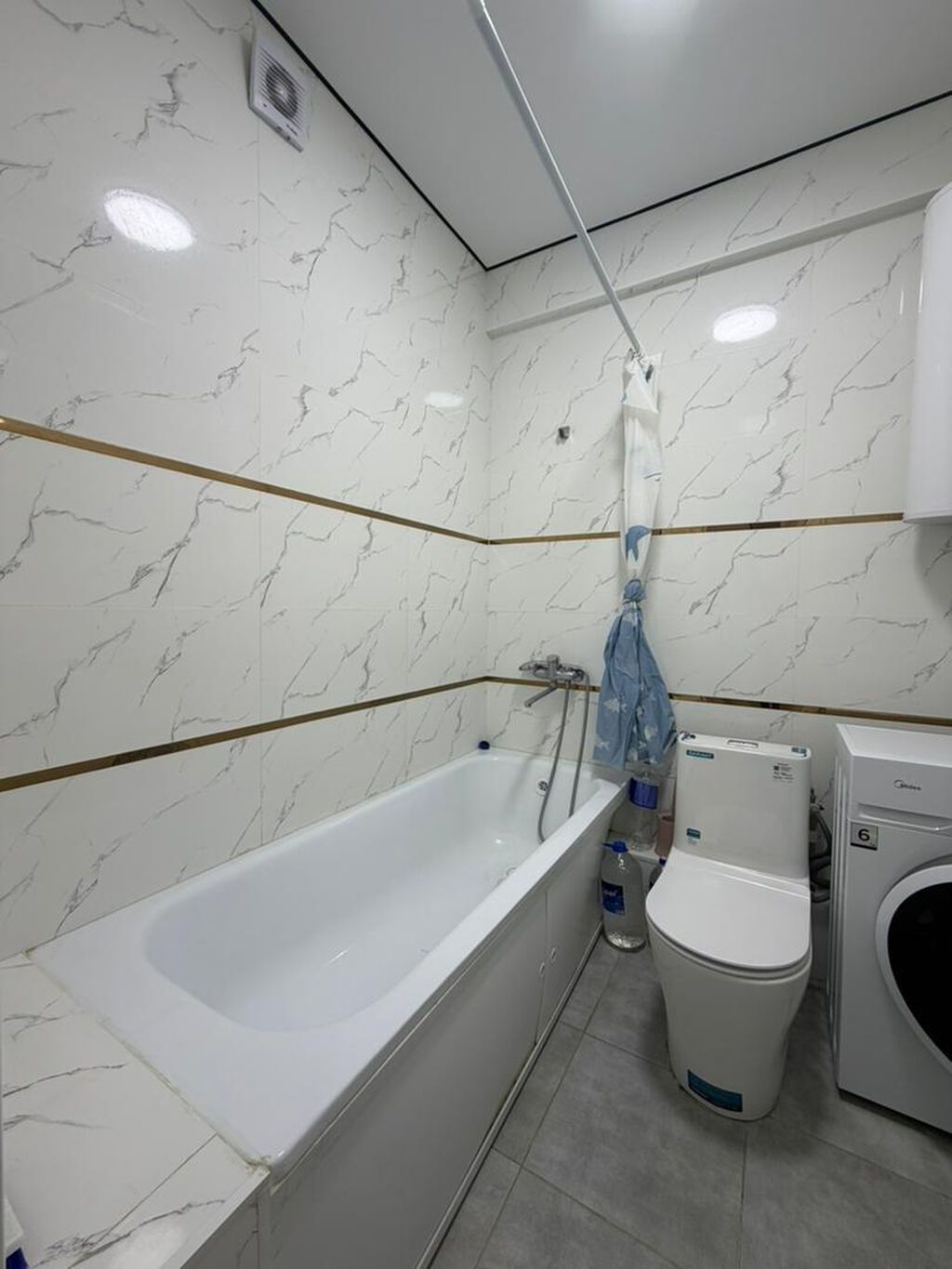 Студия, 52 м², Средний Джал Элитка, 10 этаж, Дизайнерский ремонт: фото 3