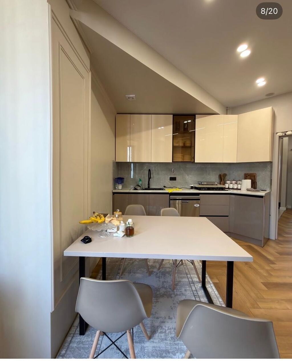 3 комнаты, 93 м², Тунгуч мкр Элитка, 6 этаж, Дизайнерский ремонт: фото 6