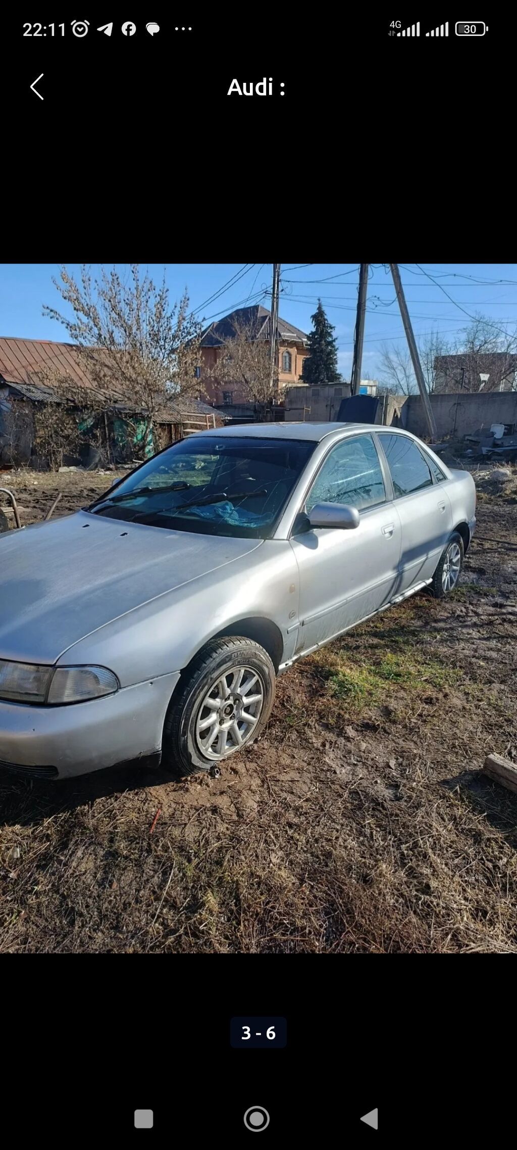 Audi A4: 1997 г., Бензин, Седан: фото 3