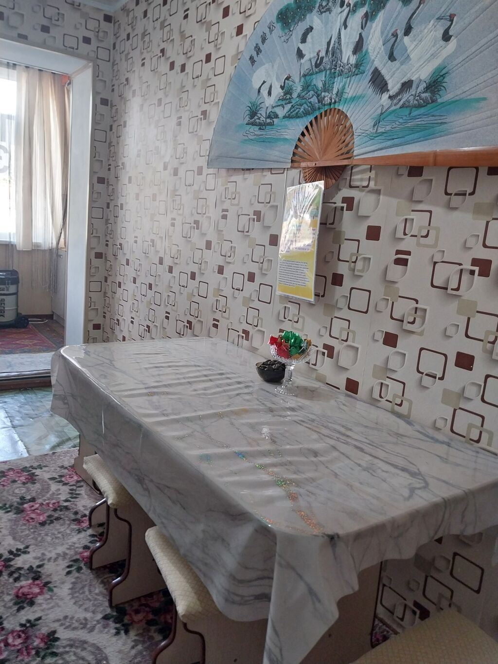 3 комнаты, 64 м², 1 этаж, Косметический ремонт: фото 2