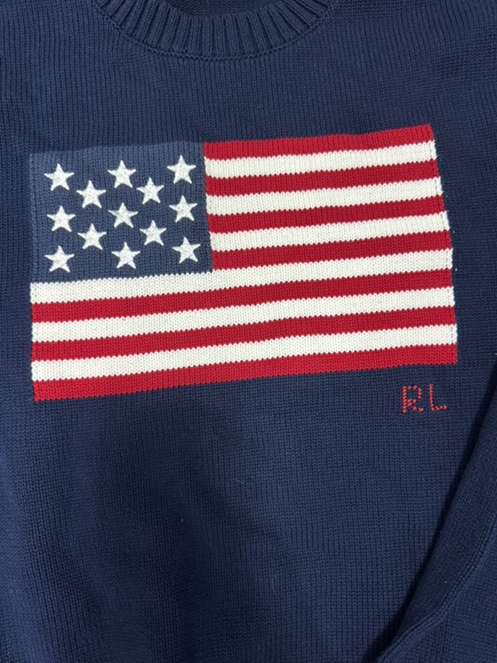 Мужской свитер, M, Polo Ralph Lauren, Б/у, цвет - Синий: фото 2