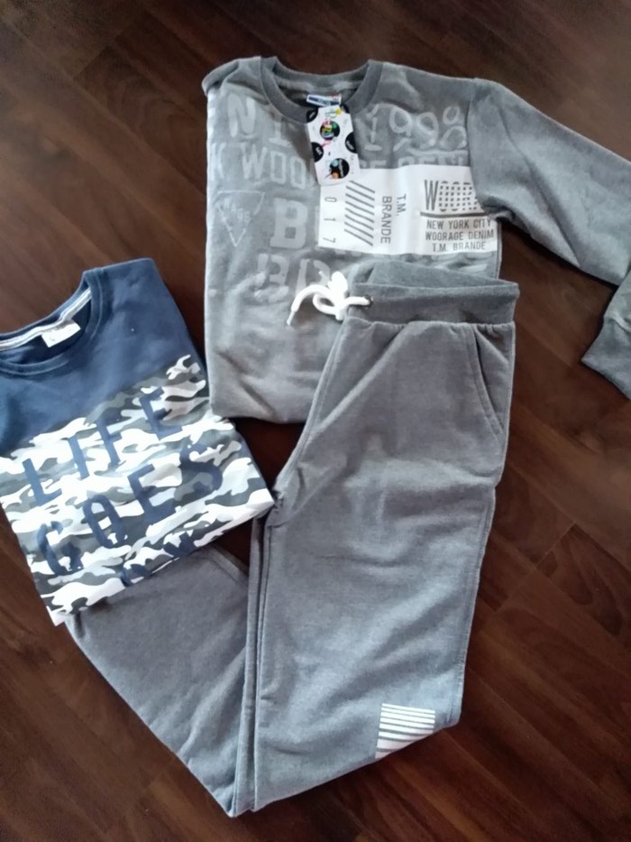Paket odeće: Paket garderobe za dečaka - Novo. Domaći proizvodjači. Veličina 12. na lalafo.rs Paket garderobe za dečaka - Novo. Domaći proizvodjači. Veličina 12. - Ruma