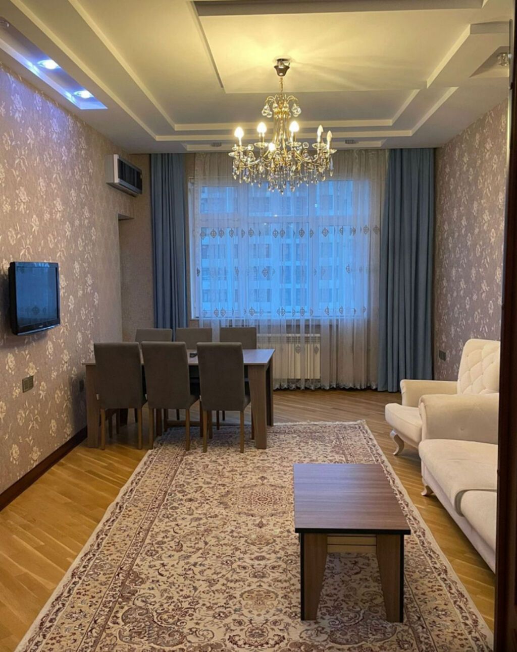 İnşaatçılarda 3 otaqlı yeni tikili mənzil kirayə verilir, 130 m², 1 000 AZN/ay, şəkil 2 / 10