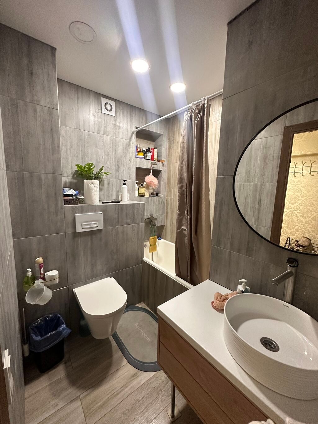 3 комнаты, 58 м², Бишкек Парк ТРЦ 104 серия, 2 этаж: фото 3