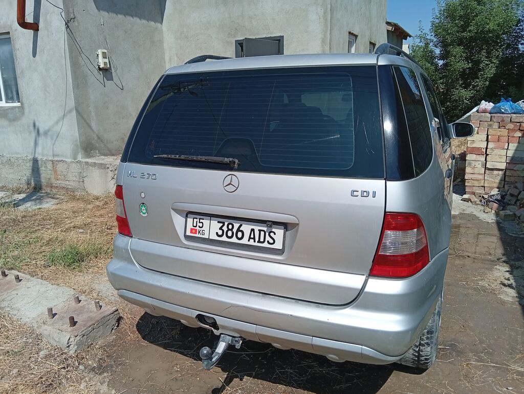 Mercedes-Benz ML-Class: 2004 г., 2.7 л, Автомат, Дизель, Внедорожник: фото 3
