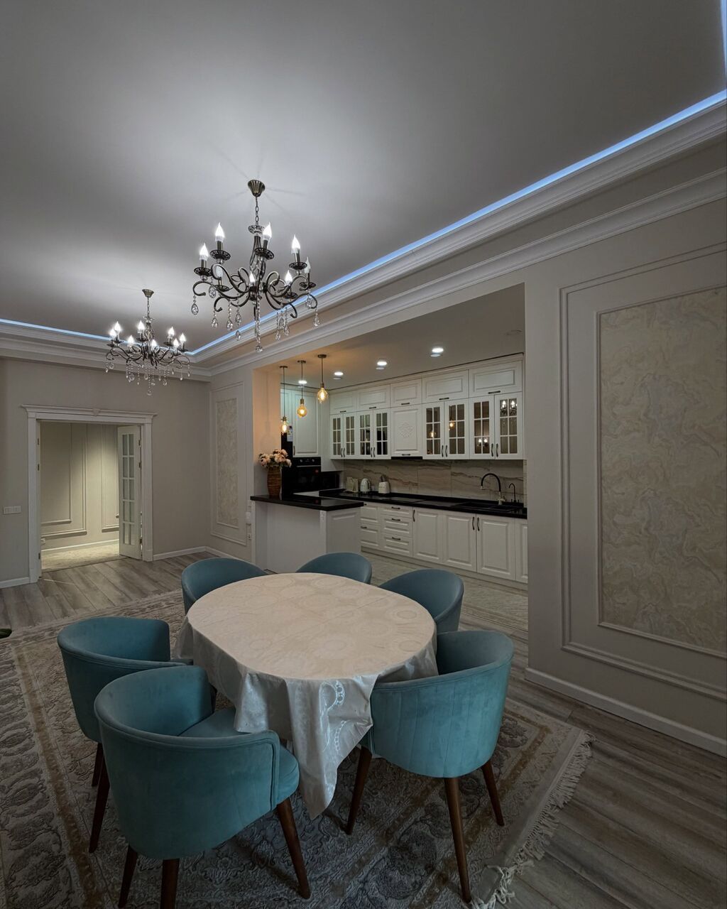 4 комнаты, 117 м², Золотой квадрат Элитка, 7 этаж, Евроремонт: фото 2