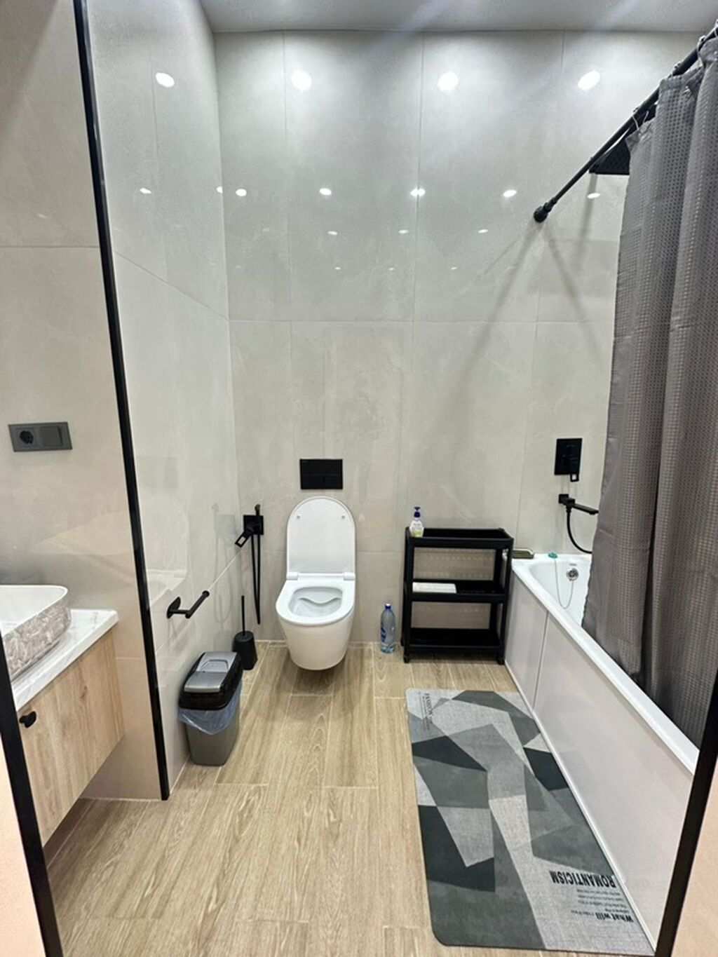 2 комнаты, 56 м², Асанбай мкр Элитка, 12 этаж, Дизайнерский ремонт: фото 4