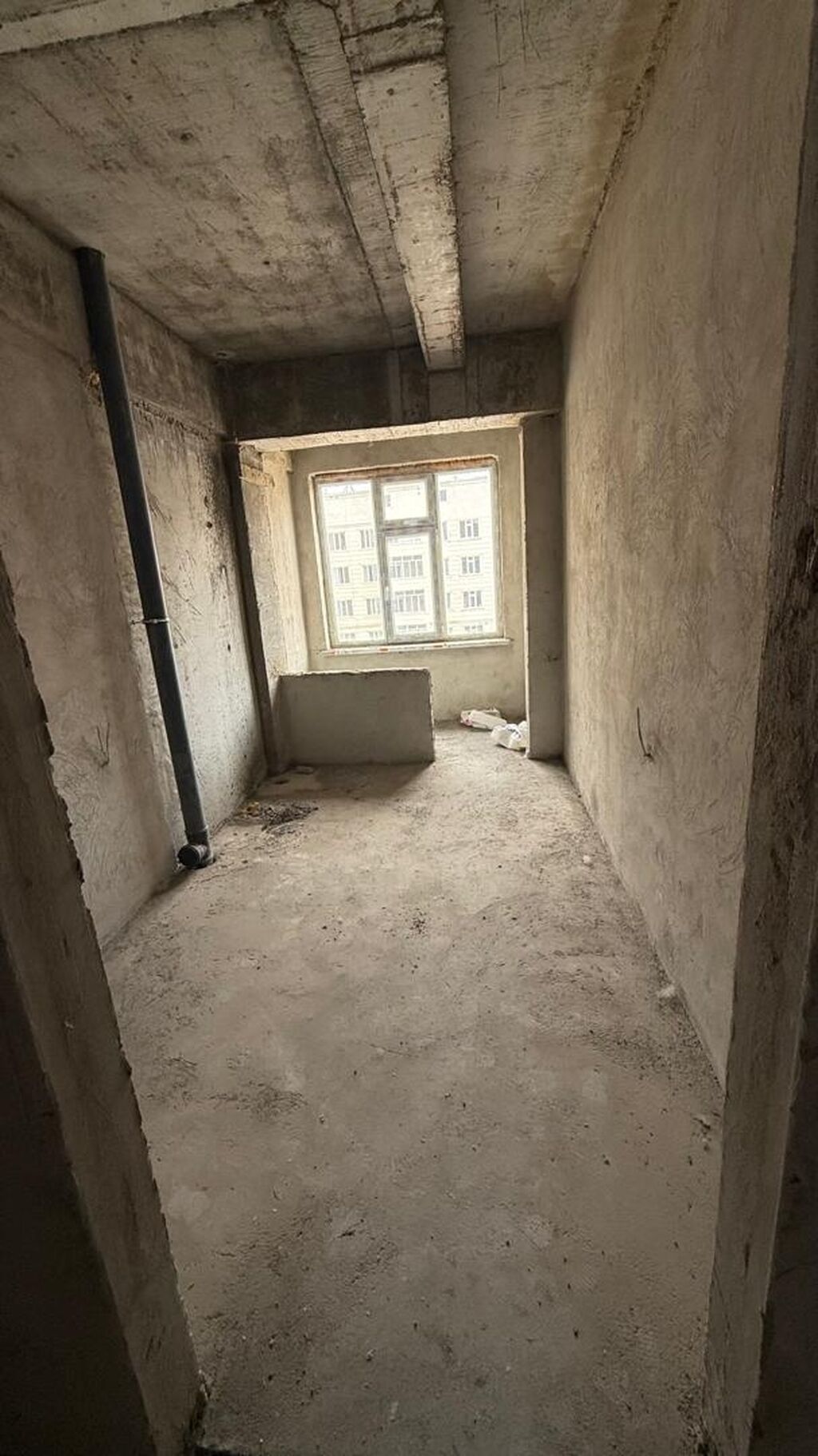 1 комната, 41 м², Манас-Ата мкр., Элитка, 12 этаж, ПСО (под самоотделку): фото 5