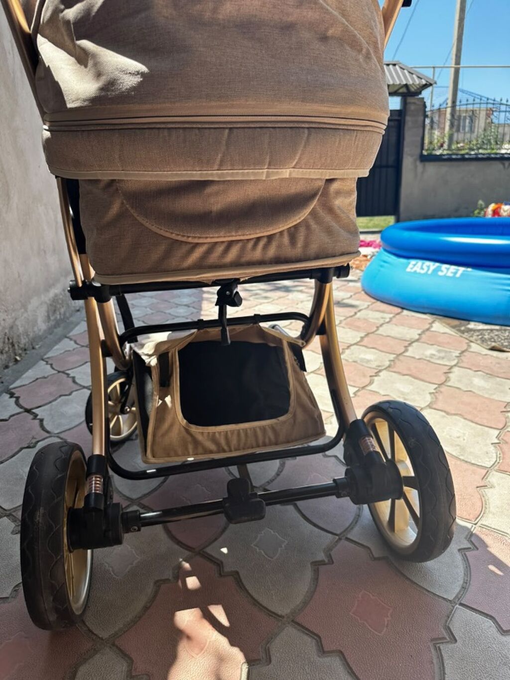 Продается Коляска-люлька Luxmom в хорошем состоянии 5500с, покупали: фото 5