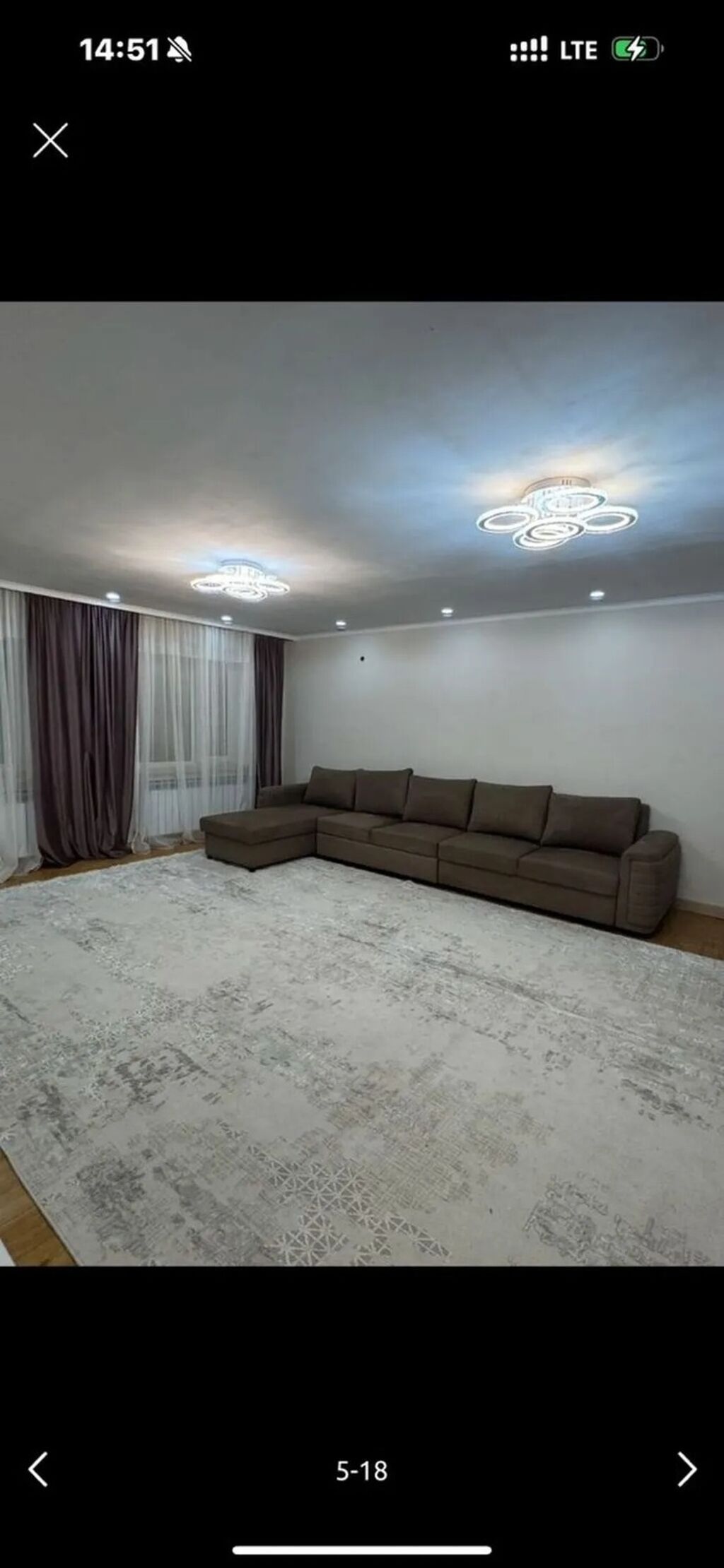 135 м², 1 комната, Арча-Бешик ж/м, Без животных: фото 8