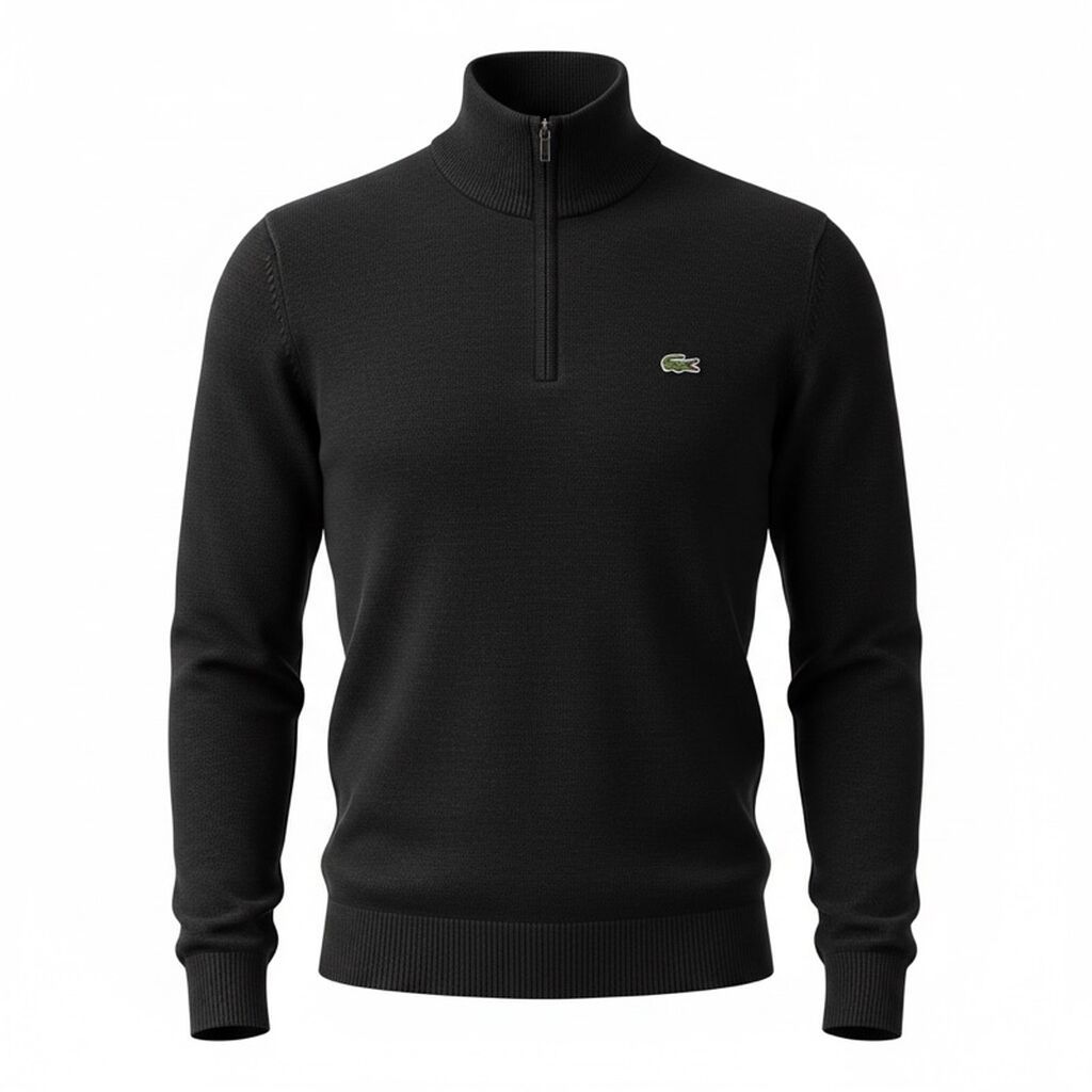 Мужской свитер, M, L, XL, Lacoste, Новый, цвет - Черный, Самовывоз, Платная доставка: фото 2