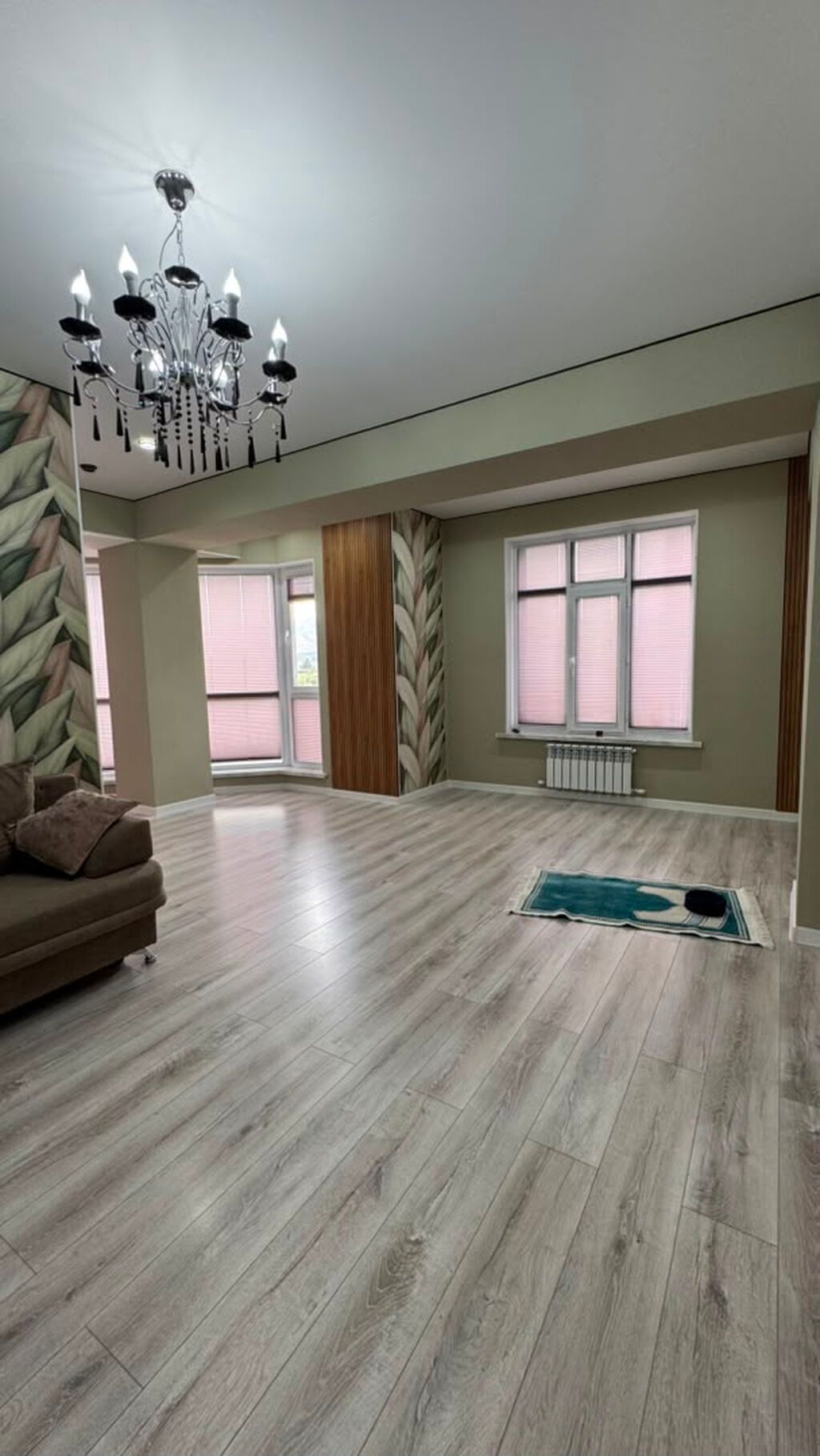 2 комнаты, 70 м², Кок-Жар ж/м Элитка, 7 этаж, Евроремонт: фото 2