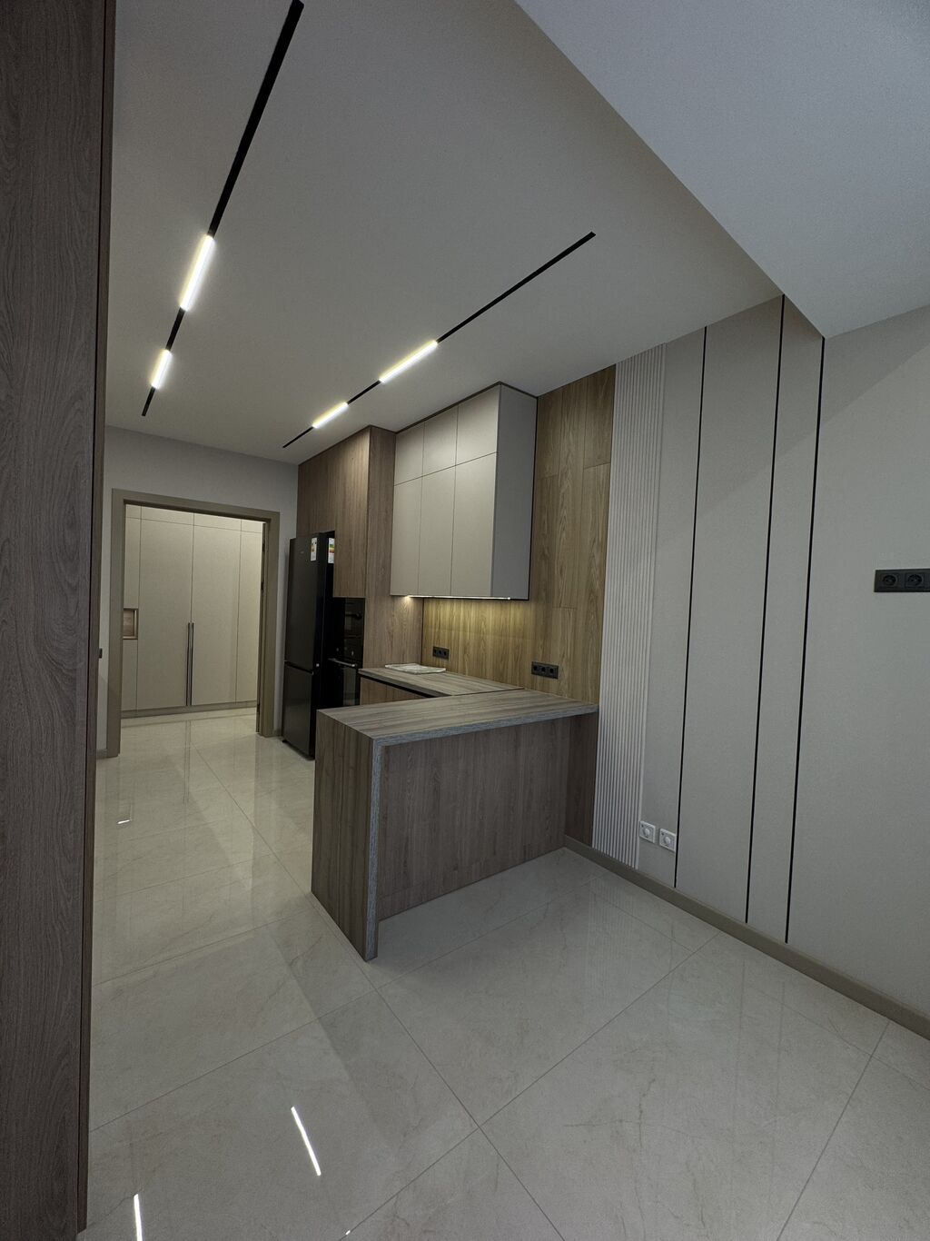 2 комнаты, 75 м², ул. Московская / Ибраимова Элитка, 5 этаж, Дизайнерский ремонт: фото 8