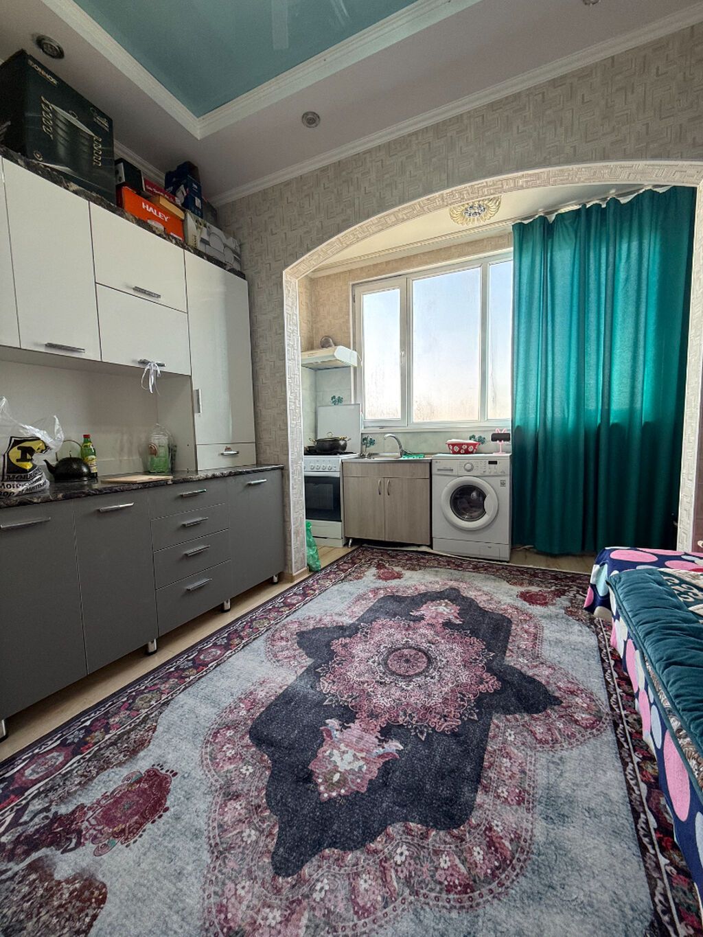 1 комната, 44 м², Улан-2 мкр 106 серия, 6 этаж, Косметический ремонт: фото 2