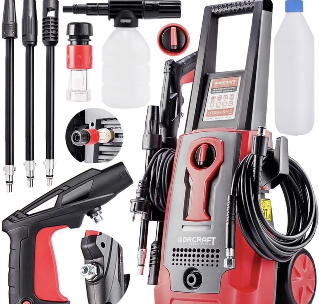 Мойка высокого давления, Новый, Karcher, Электрическая, Самовывоз, Бесплатная доставка, Платная доставка — фото 8