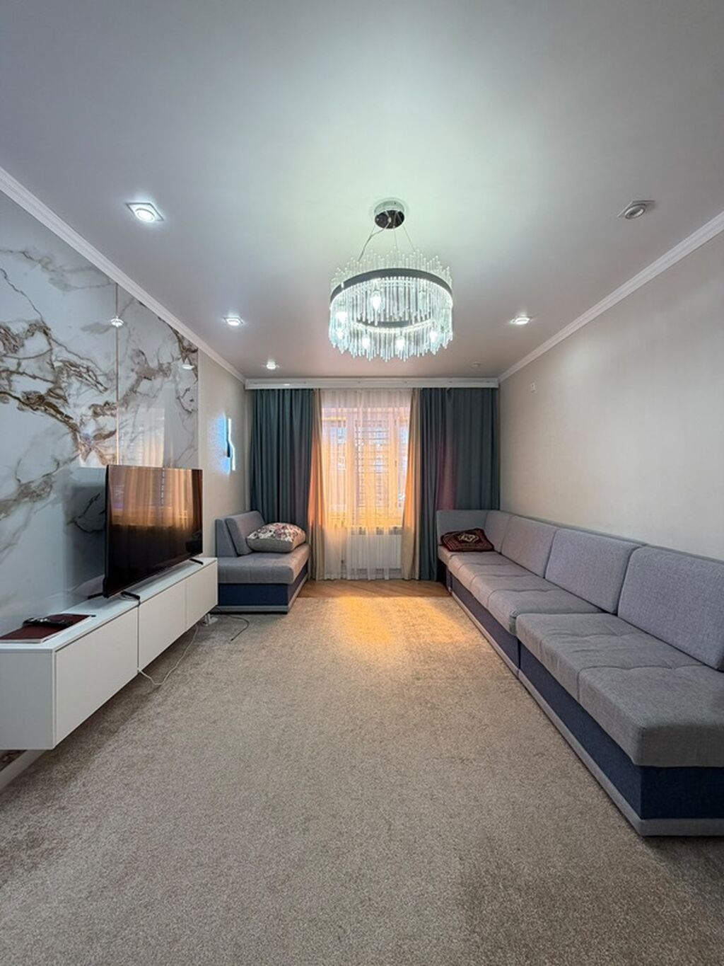 1 комната, 52 м², Ала-Арча ТРЦ 108 серия, 1 этаж, Косметический ремонт: фото 3