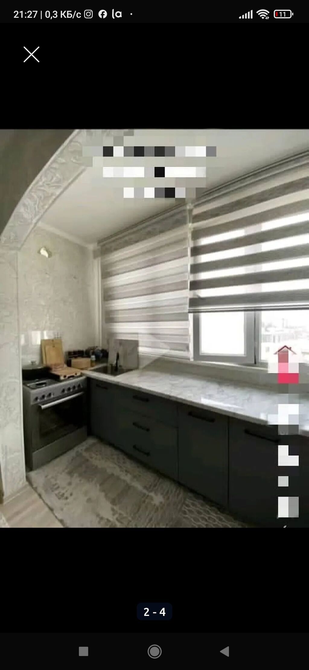 1 комната, 44 м², Кок-Жар ж/м 106 серия улучшенная, 6 этаж, Косметический ремонт: фото 5