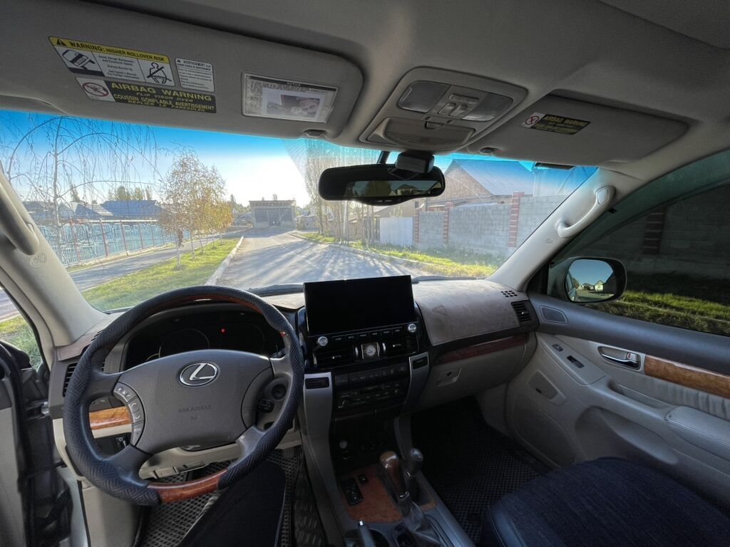 Lexus GX: 2003 г., 4.7 л, Автомат, Бензин, Внедорожник: фото 8