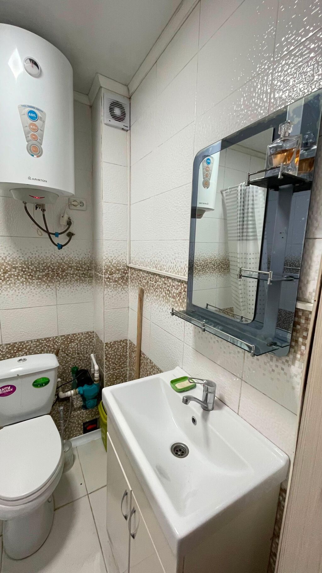 1 комната, 50 м², Кызыл Аскер Элитка, 5 этаж, Евроремонт: фото 4