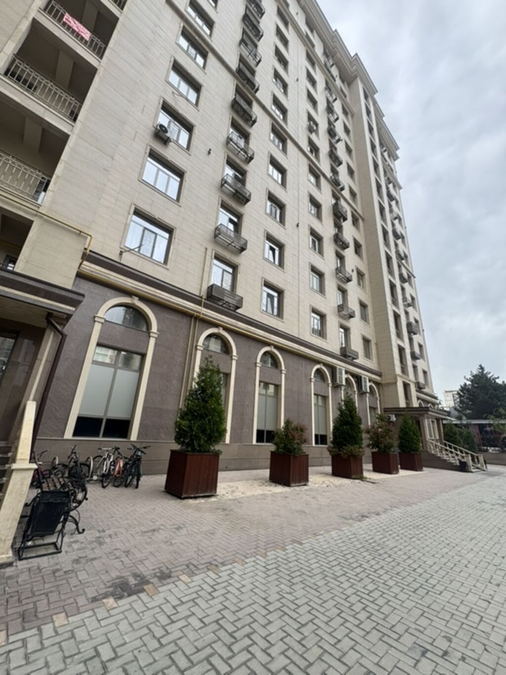 2 комнаты, 95 м², Асанбай мкр Элитка, 12 этаж, ПСО (под самоотделку): фото 4