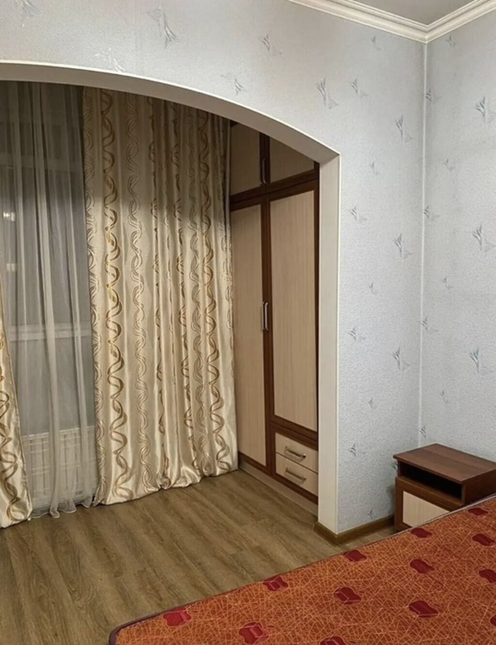 4 комнаты, Улан мкр Только девушкам, от 1 года, С мебелью полностью: фото 6