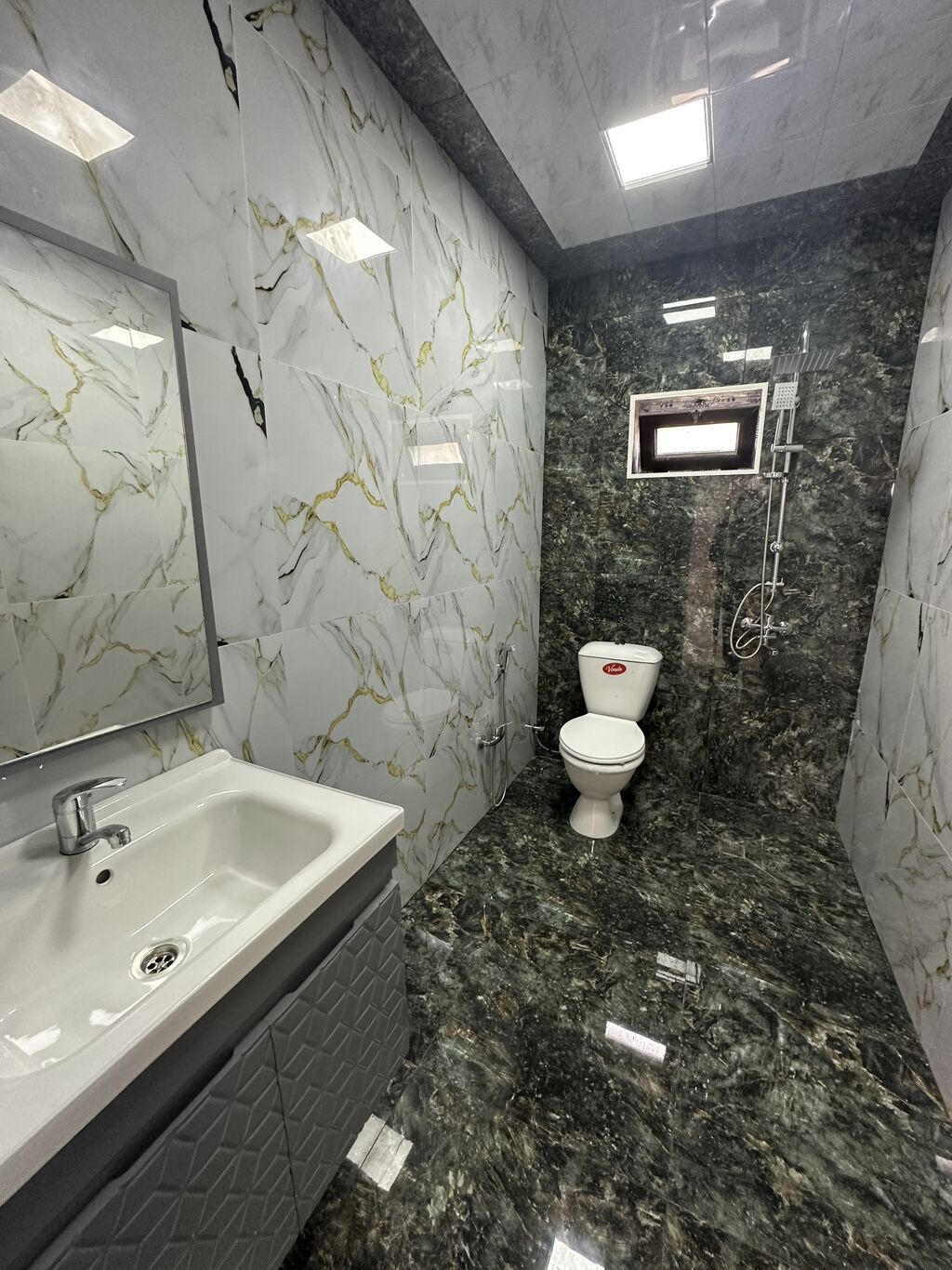 4 otaqlı, 155 kv. m, Kredit yoxdur, Yeni təmirli