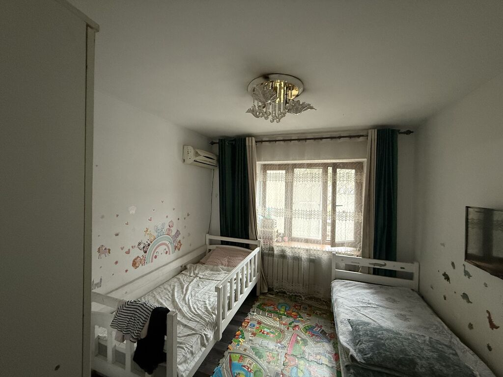 3 комнаты, 52 м², Пишпек Индивидуалка, 1 этаж, Косметический ремонт: фото 7