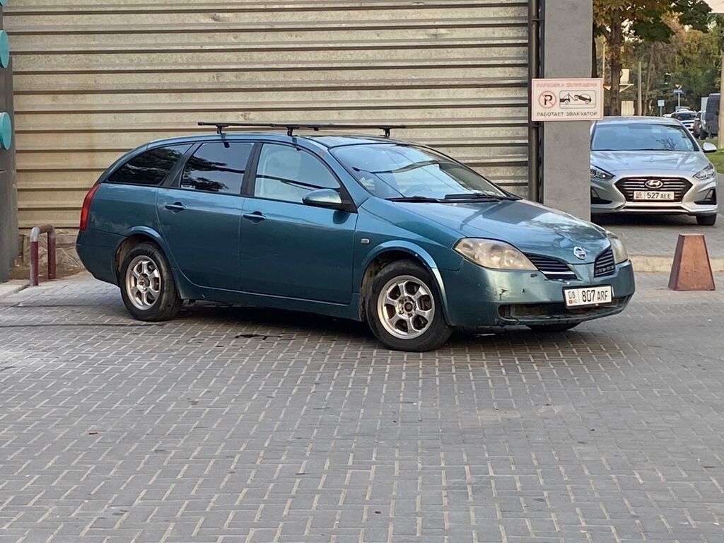 Nissan Primera: 2002 г., 2 л, Вариатор, Газ, Универсал: фото 5