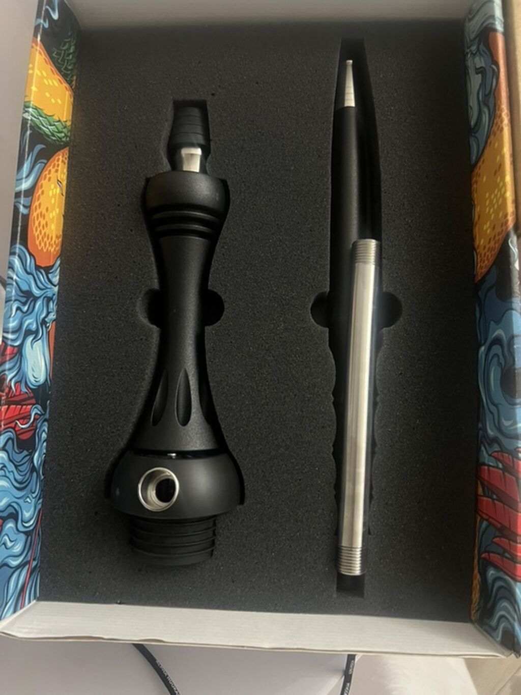 Кальянный набор Hoob + Alpha Hookah (комплектующие) Состав: - Колба: фото 5
