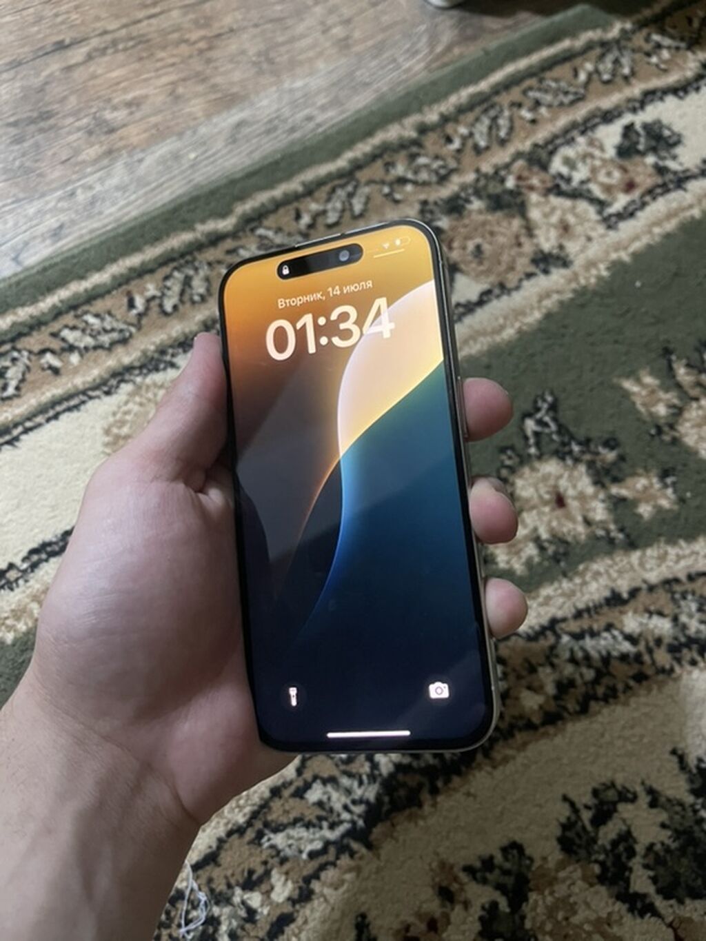 ПРОЧТИТЕ ПЕРЕД ТЕМ КАК ПИСАТЬ iPhone 15 Pro Цвет: Синий Память: фото 2