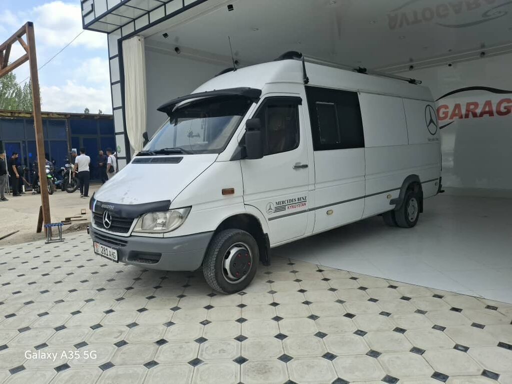 Mercedes-Benz Sprinter (длинная база, высокий кузов) — белый: фото 4