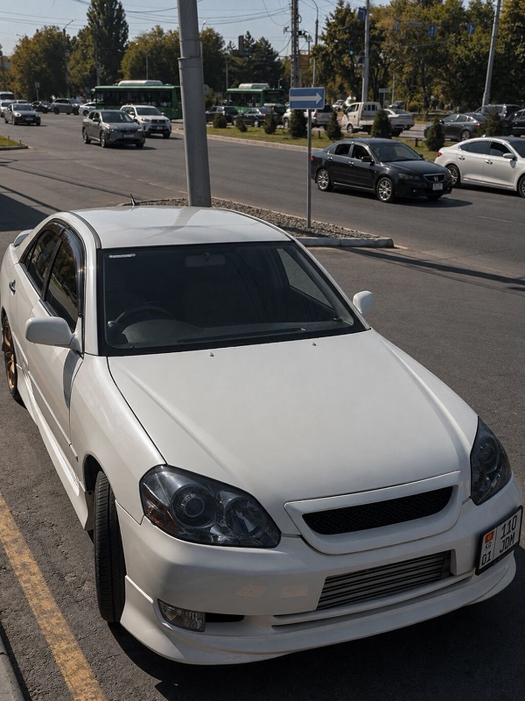 Toyota Mark II: 2001 г., 2.5 л, Автомат, Бензин, Седан: фото 6