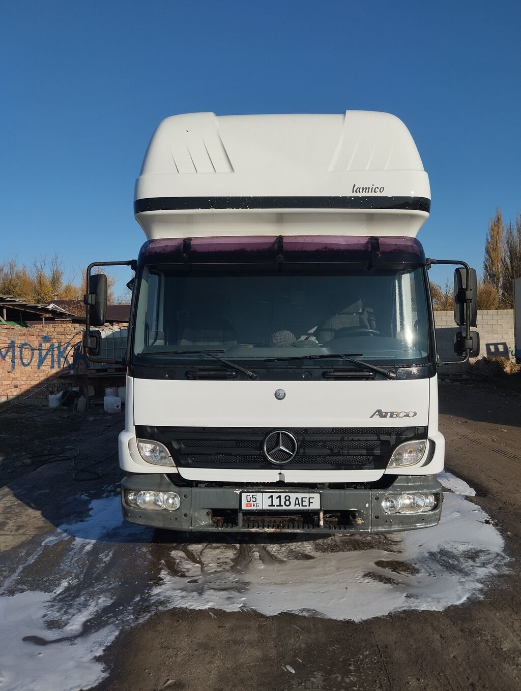 Грузовик, Mercedes-Benz, Стандарт, 7 т, Б/у: фото 2