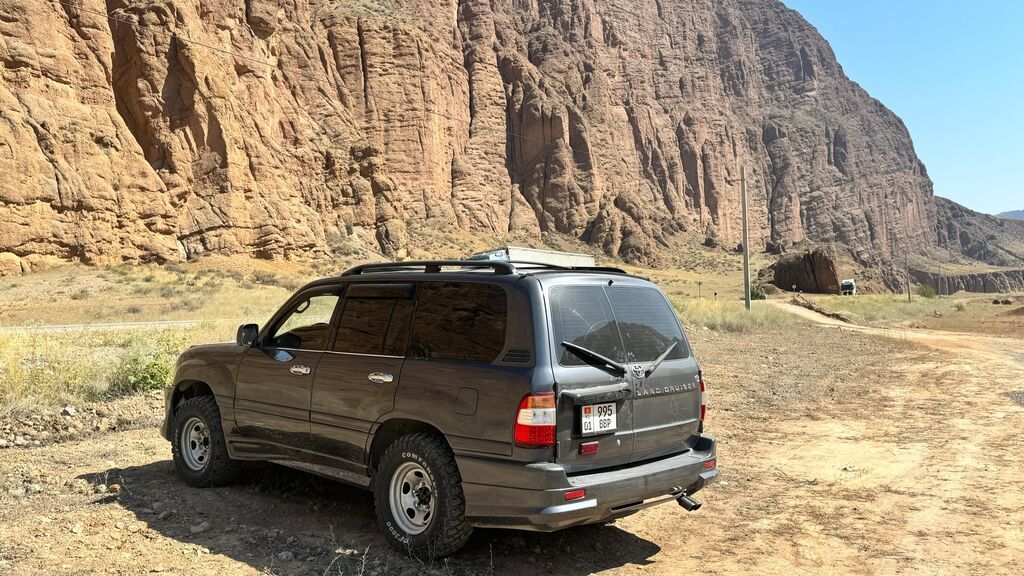 Toyota Land Cruiser: 2002 г., 4.2 л, Дизель, Внедорожник: фото 1