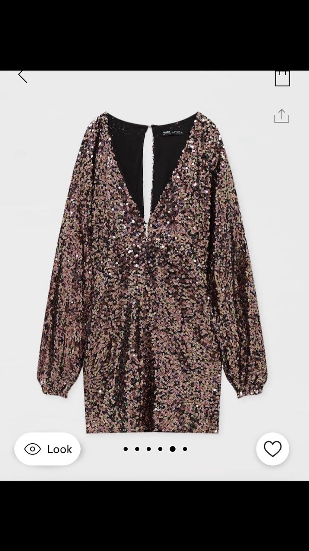 Haljine: Pull and Bear S (EU 36), Koktel, klub, Dugih rukava