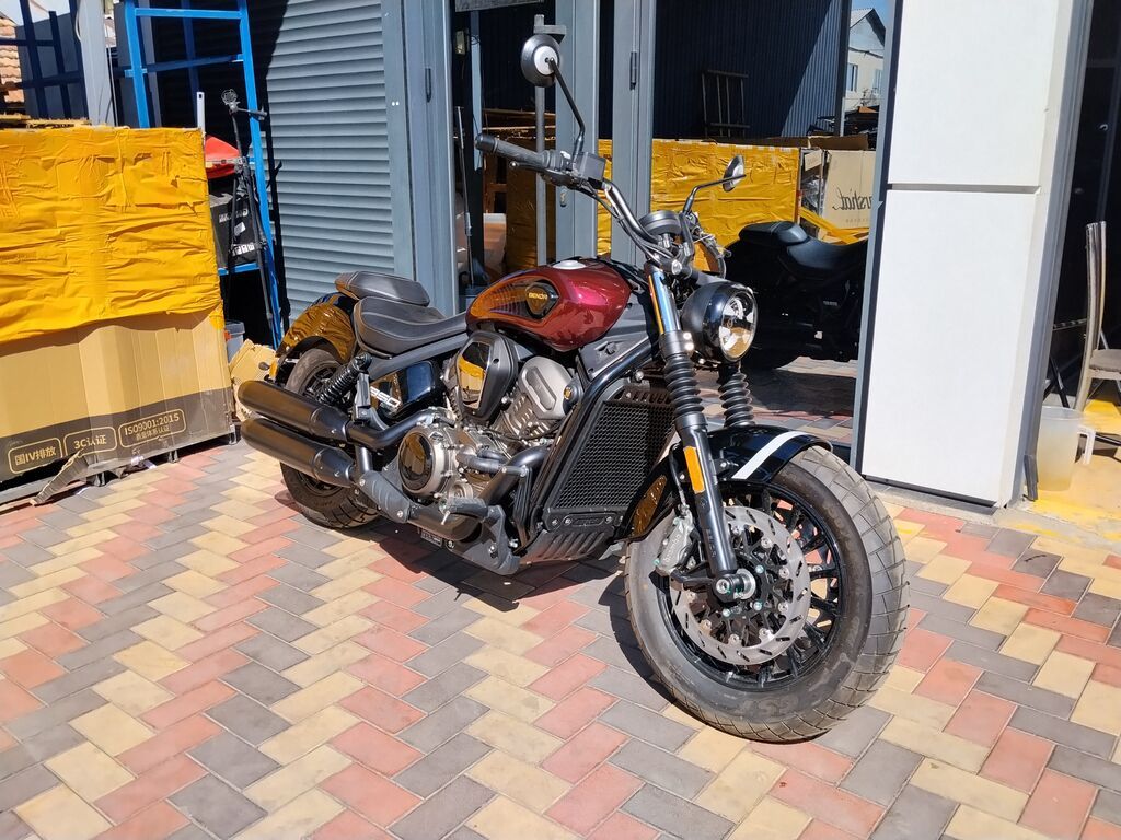 Мотоцикл Benda Dark Flag 950 (круизер/боббер) Ключевые особенности: -: фото 2