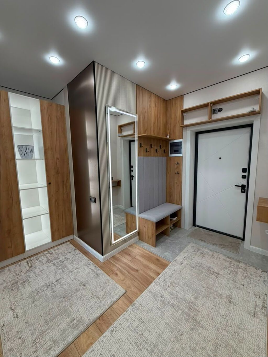 2 комнаты, 52 м², Боконбаева/Уметалиева Элитка, 8 этаж, Дизайнерский ремонт: фото 3