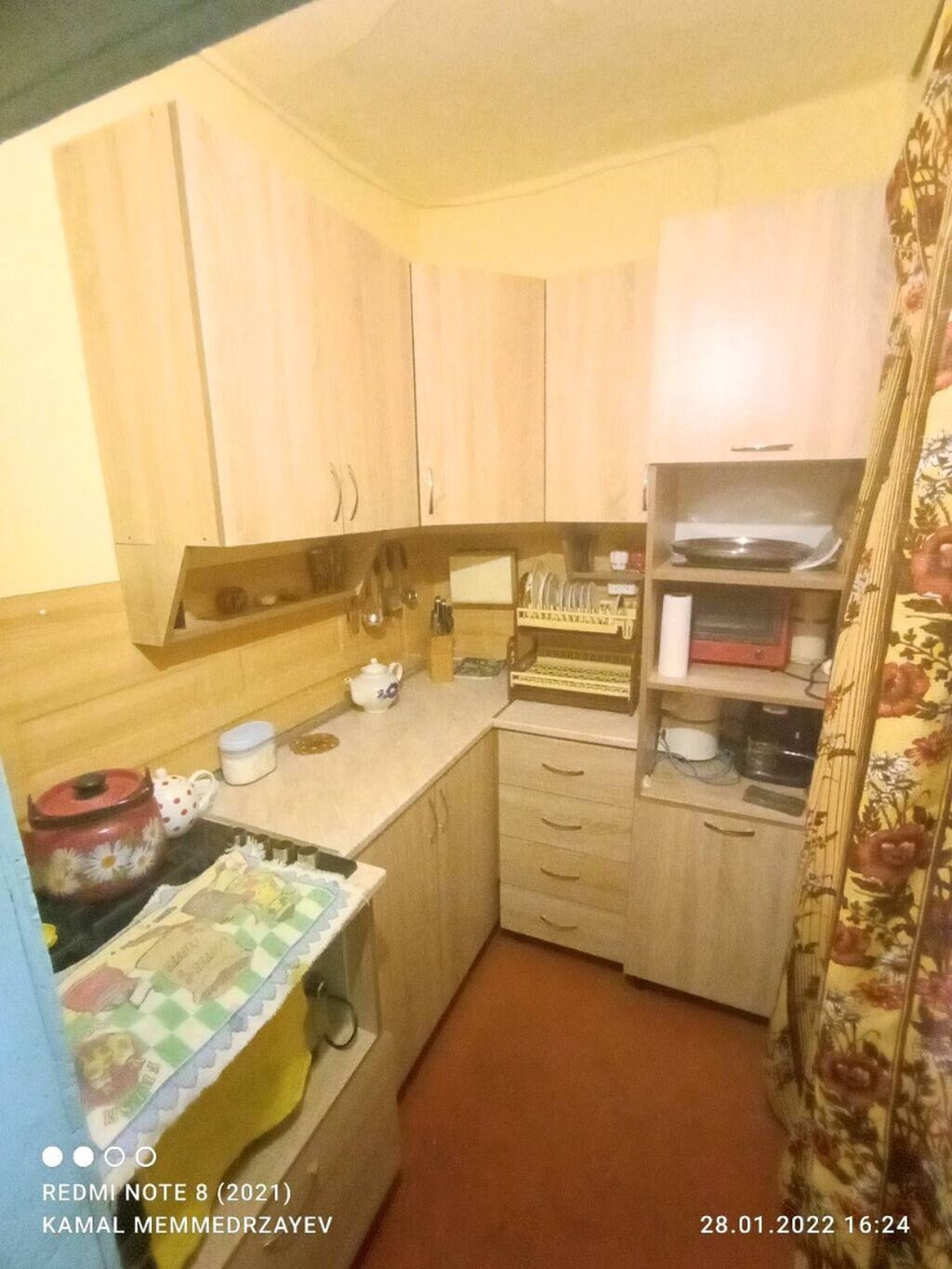 3 otaqlı, 65 kv. m, Kredit yoxdur, Orta təmir