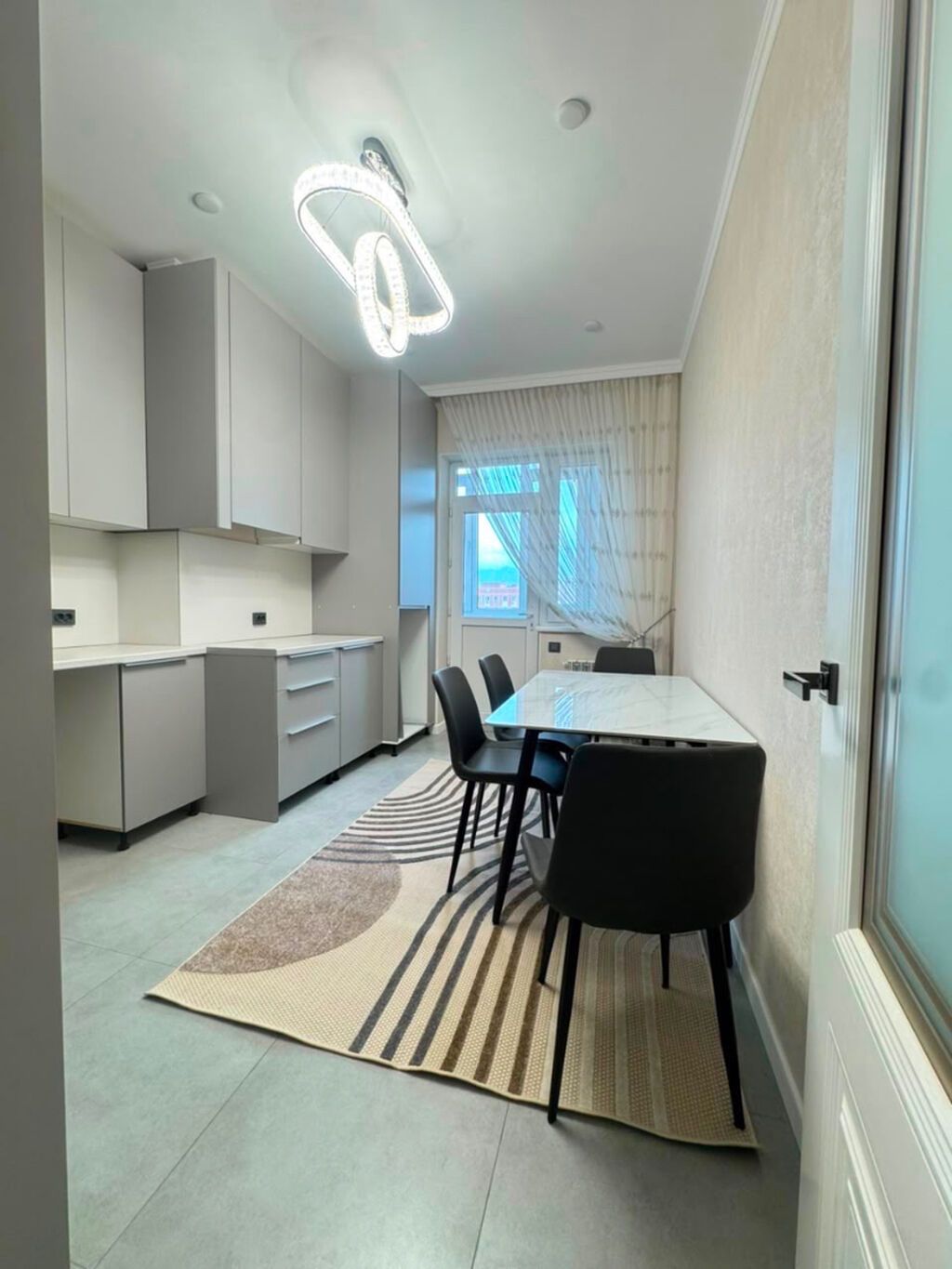 3 комнаты, 86 м², Джал-15 12 этаж, Свежий ремонт: фото 3