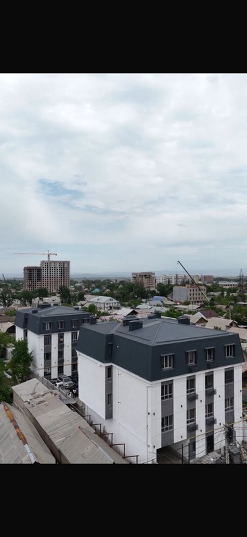 Студия, 58 м², Аламедин-1 мкр Элитка, Мансарда этаж, ПСО (под самоотделку): фото 3