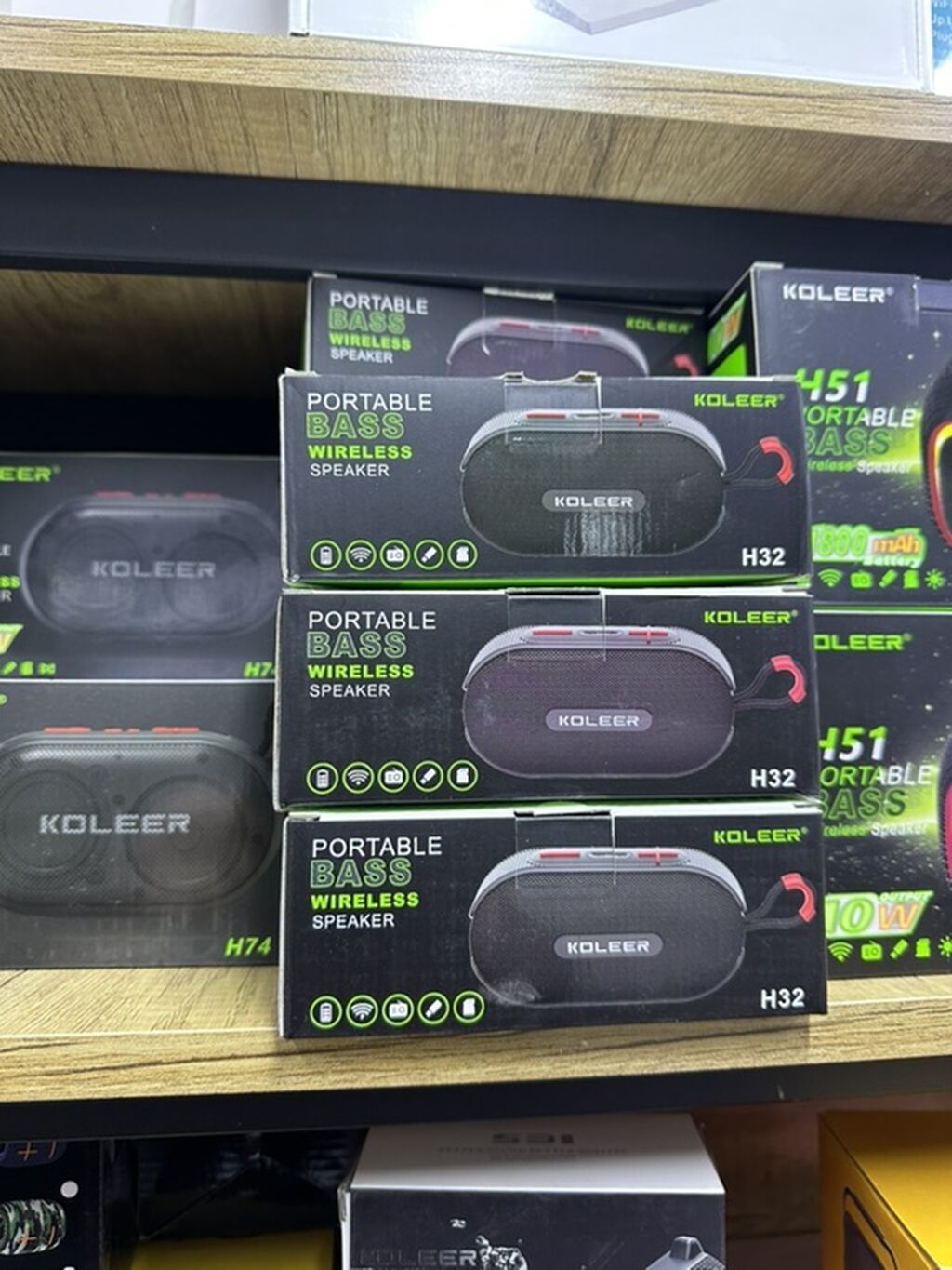 Портативные беспроводные колонки KOLEER: - Серия H51 Portable Bass: фото 2
