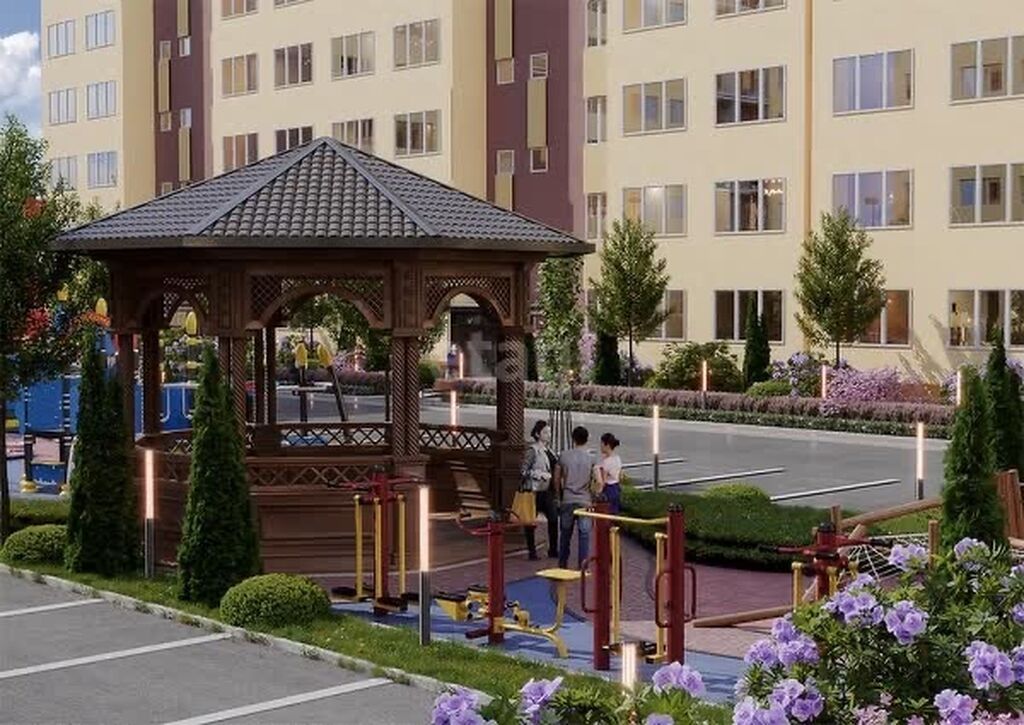 2 комнаты, 67 м², 3 этаж, ПСО (под самоотделку): фото 3