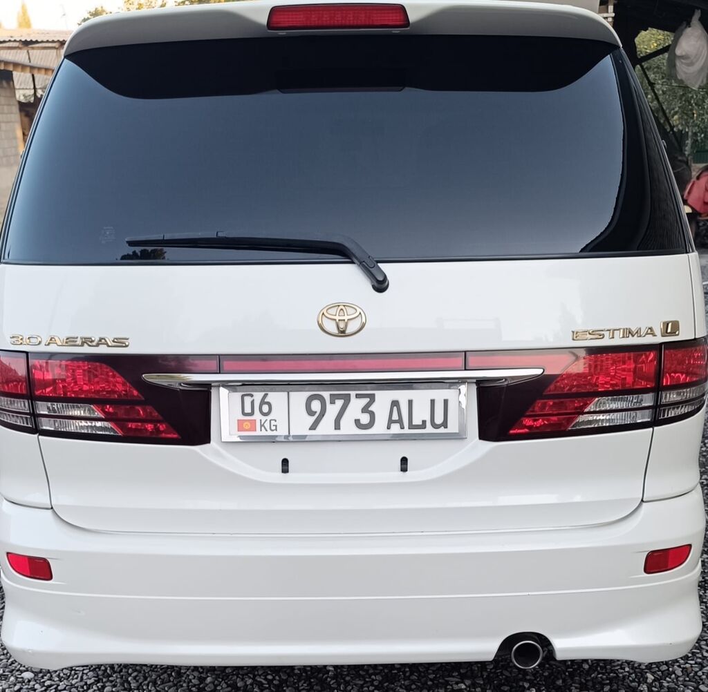 Toyota Estima: 2003 г., 3 л, Автомат, Бензин, Минивэн: фото 2