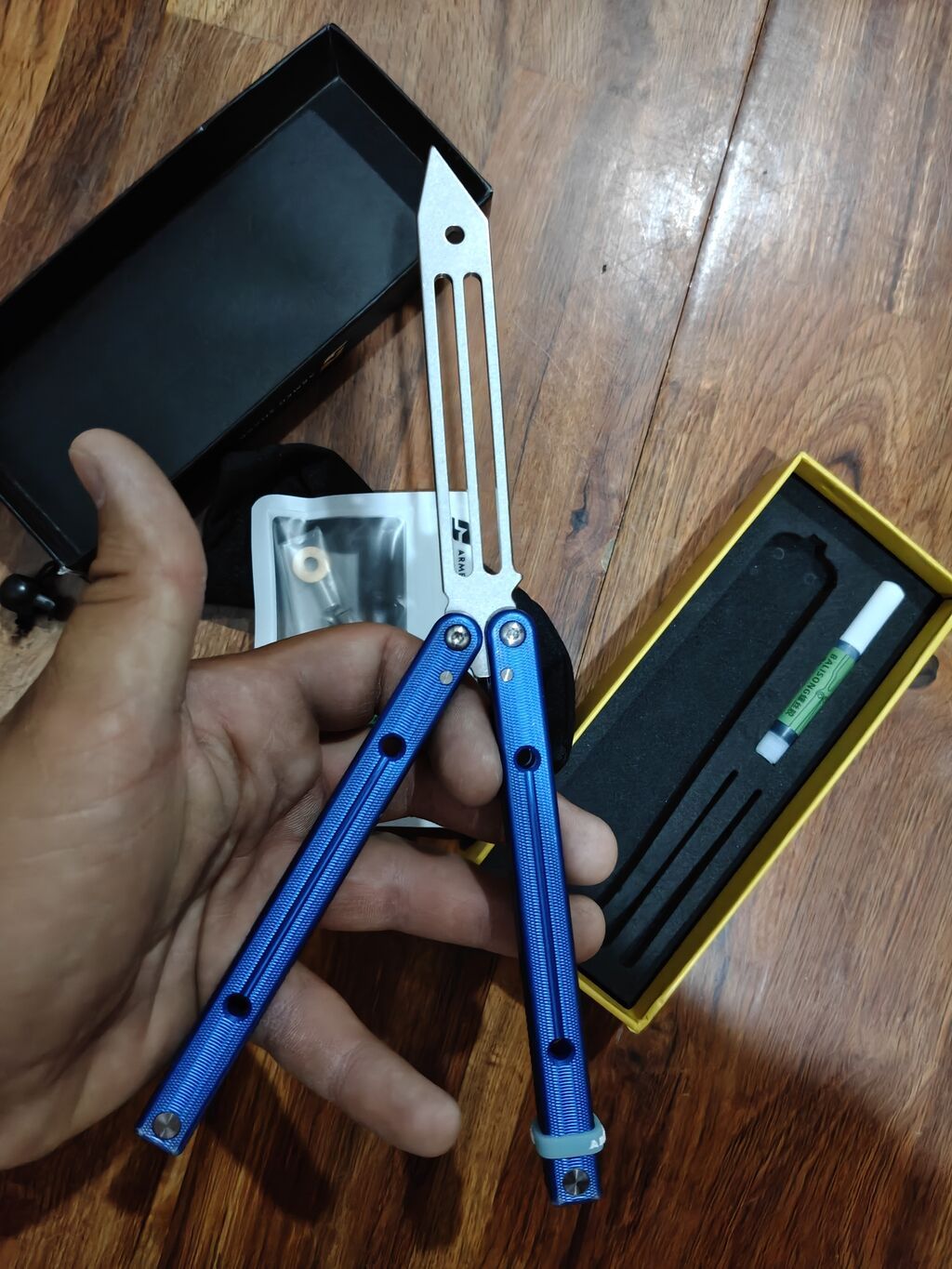 Нож балисонг бабочка для трюков добротный balisong — фото 2