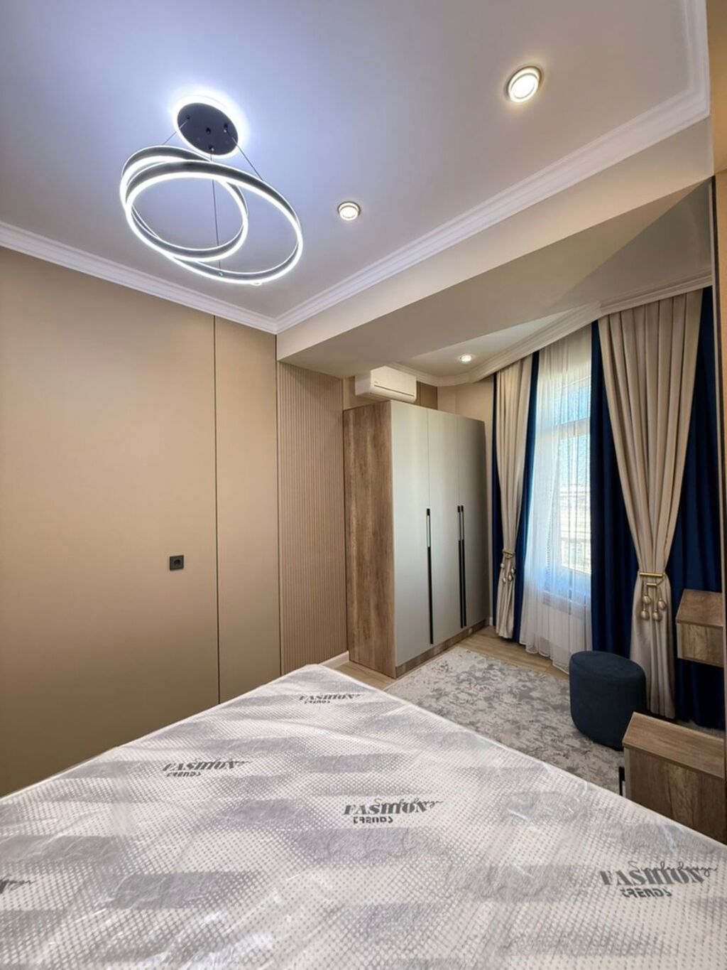 2 комнаты, 57 м², Ак-Кеме (старый аэропорт) Элитка, 13 этаж, Евроремонт: фото 2