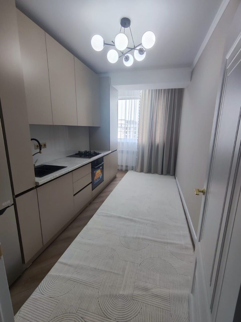 2 комнаты, 62 м², Боконбаева/Уметалиева Элитка, 11 этаж, Дизайнерский ремонт: фото 8