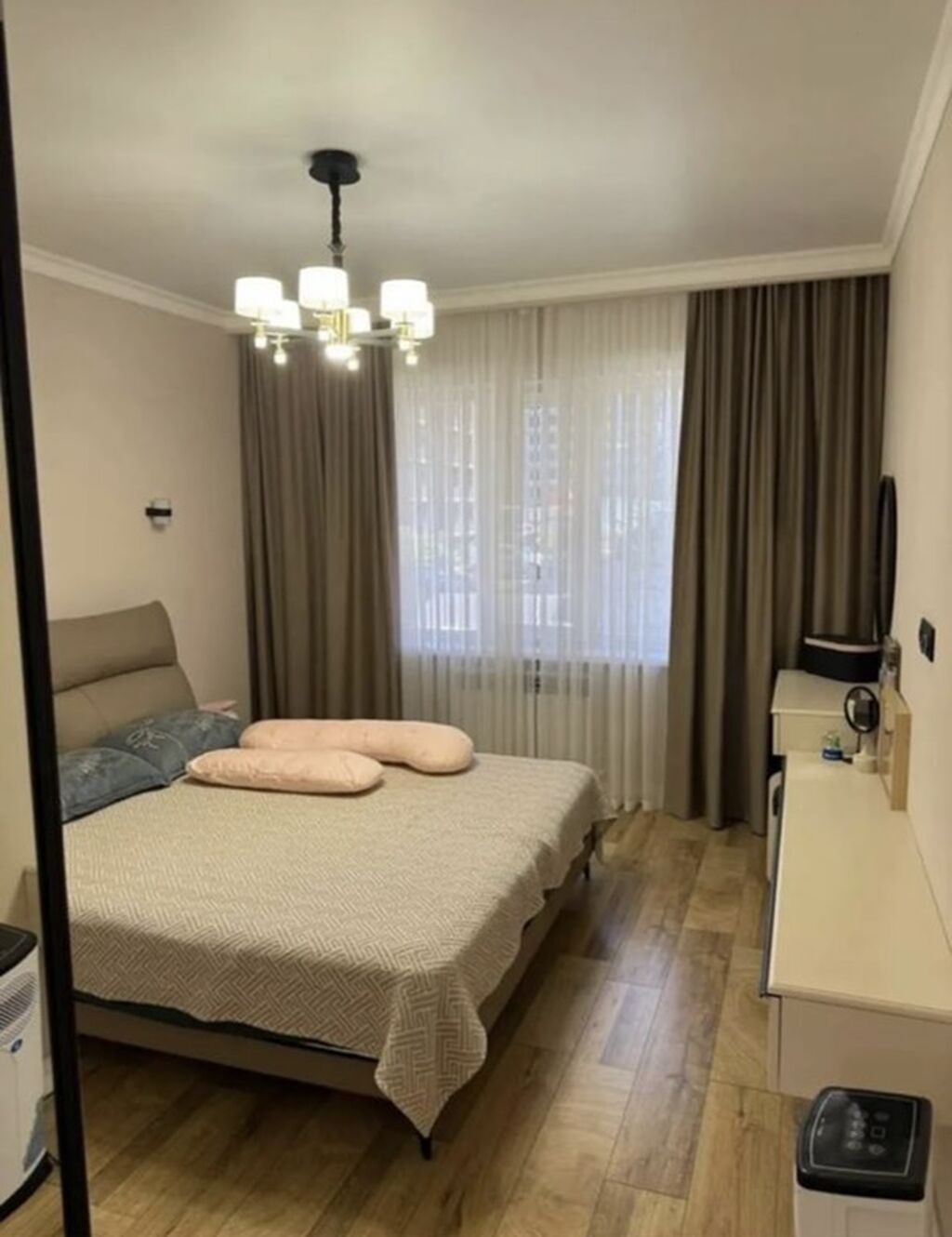 2 комнаты, 74 м², 108 серия, Ала-Арча ТРЦ 108 серия, 1 этаж, Дизайнерский ремонт: фото 5